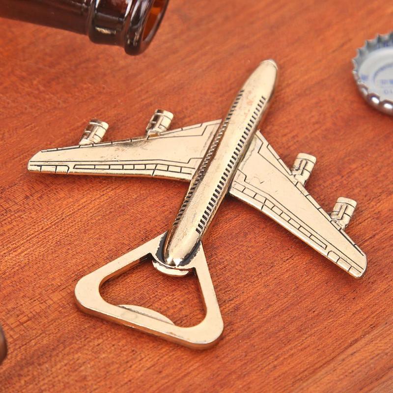 Airplane Metal Bottle Opener with Gift Box by HitMyNeed
