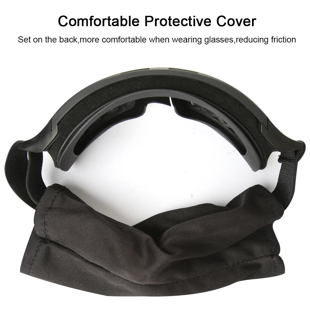 Airsoft Tactical Goggles with 3 Interchangeable Lenses by HitMyNeed