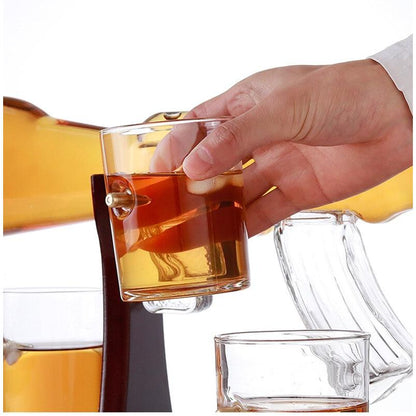 AK47 Whiskey Gun Decanter Set with Shot Glasses by HitMyNeed