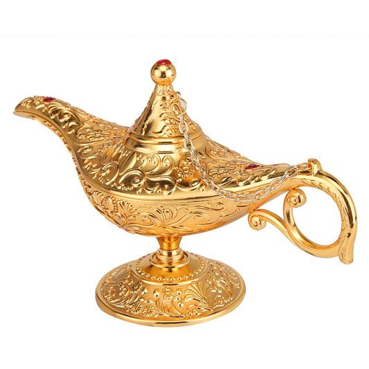 Aladdin Metal Lamp Collectible Decor & Incense Holder by HitMyNeed