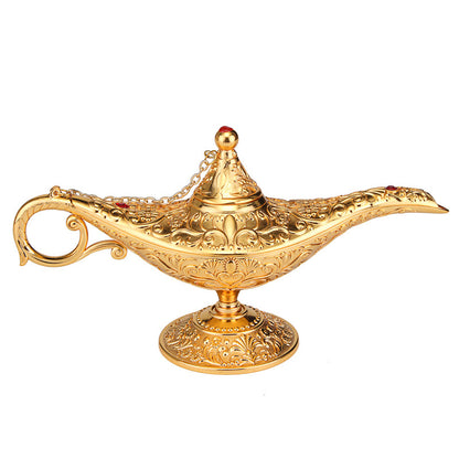 Aladdin Metal Lamp Collectible Decor & Incense Holder by HitMyNeed