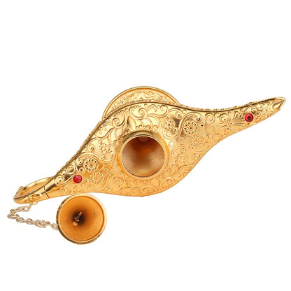 Aladdin Metal Lamp Collectible Decor & Incense Holder by HitMyNeed