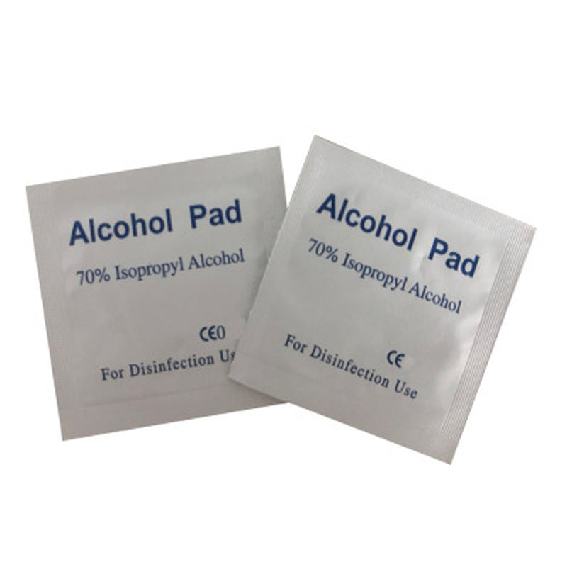 Alcohol Prep Pads 100 Pack, 70% Isopropyl by HitMyNeed