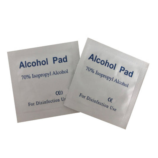 Alcohol Prep Pads 100 Pack, 70% Isopropyl by HitMyNeed