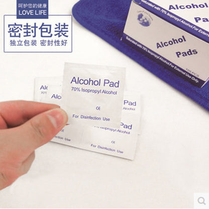 Alcohol Prep Pads 100 Pack, 70% Isopropyl by HitMyNeed