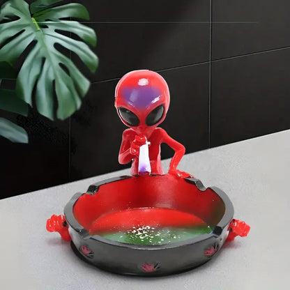 Alien Resin Ashtray and Trinket Holder by HitMyNeed