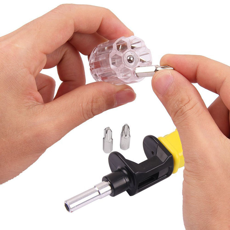 All-in-One 6-in-1 Magnetic Screwdriver Bit Tool by HitMyNeed