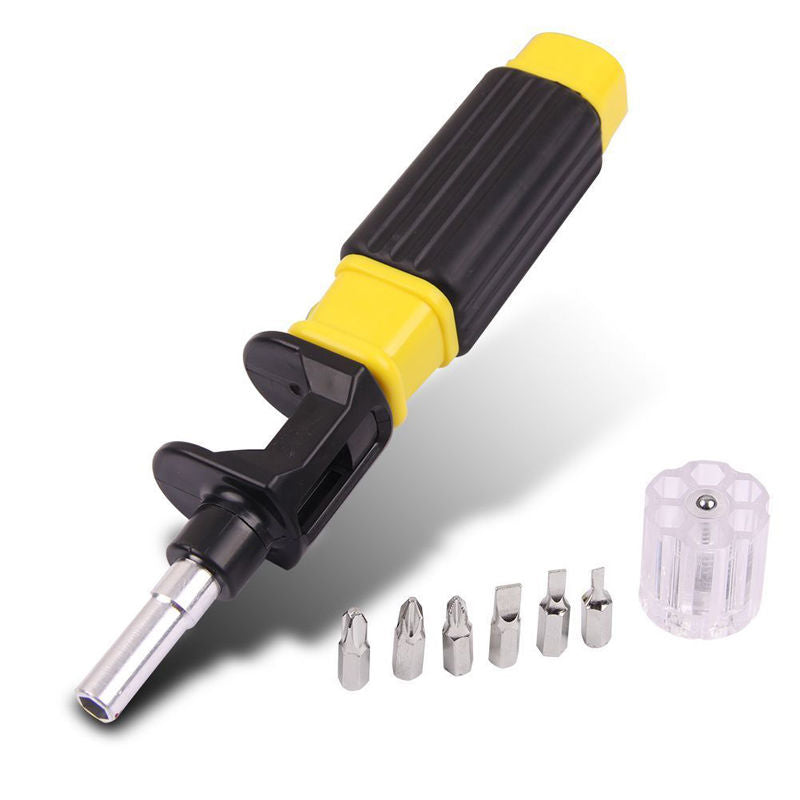 All-in-One 6-in-1 Magnetic Screwdriver Bit Tool by HitMyNeed