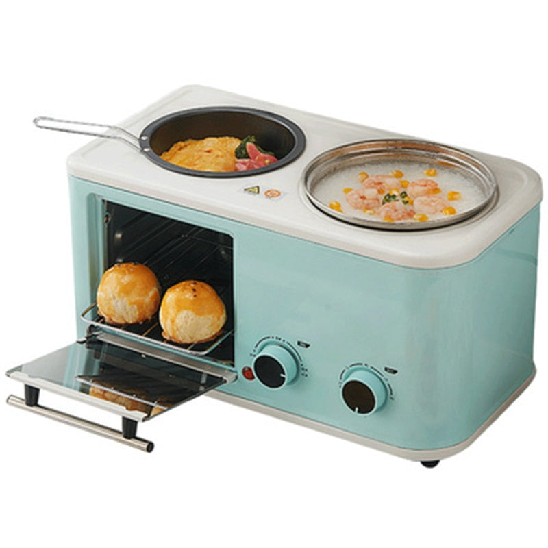 All In One Breakfast Maker Machine 3-in-1 Cooker by HitMyNeed