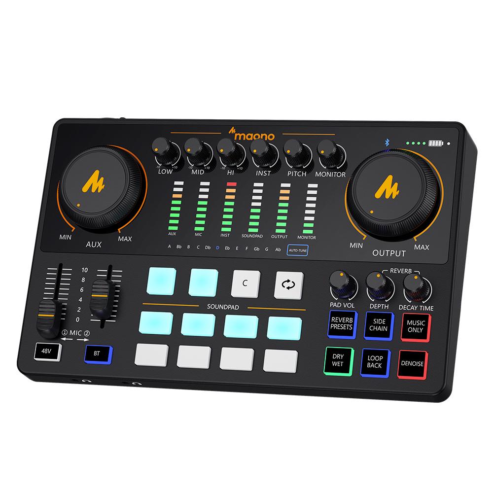 All‑in‑One USB Audio Interface & Podcast Mixer Kit by HitMyNeed