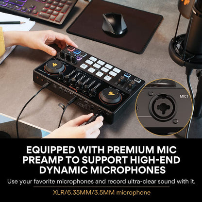 All‑in‑One USB Audio Interface & Podcast Mixer Kit by HitMyNeed