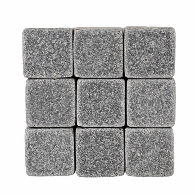 All Natural Whiskey Stones Drink Cooler Set (9-Pack) by HitMyNeed
