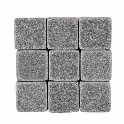 All Natural Whiskey Stones Drink Cooler Set (9-Pack) by HitMyNeed