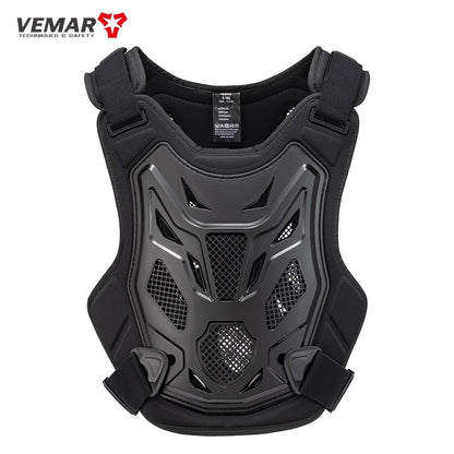 All Season Motocross Chest & Back Armor Vest black m-l by HitMyNeed