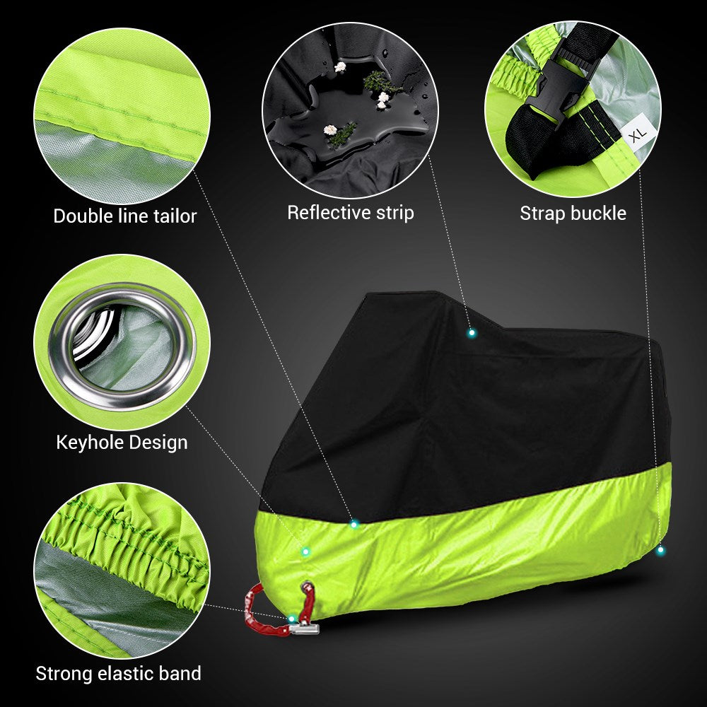 All-Season Waterproof Motorcycle Cover UV & Dustproof by HitMyNeed
