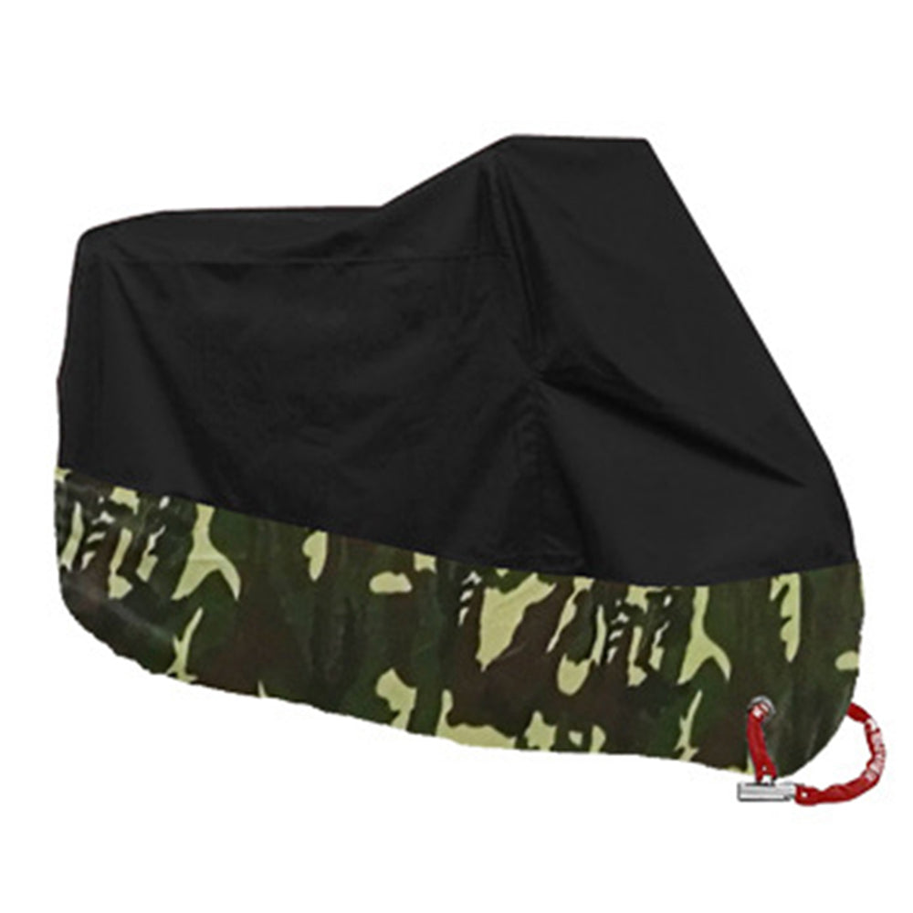 All-Season Waterproof Motorcycle Cover UV & Dustproof l-for-1801mm-2000mm camouflage by HitMyNeed