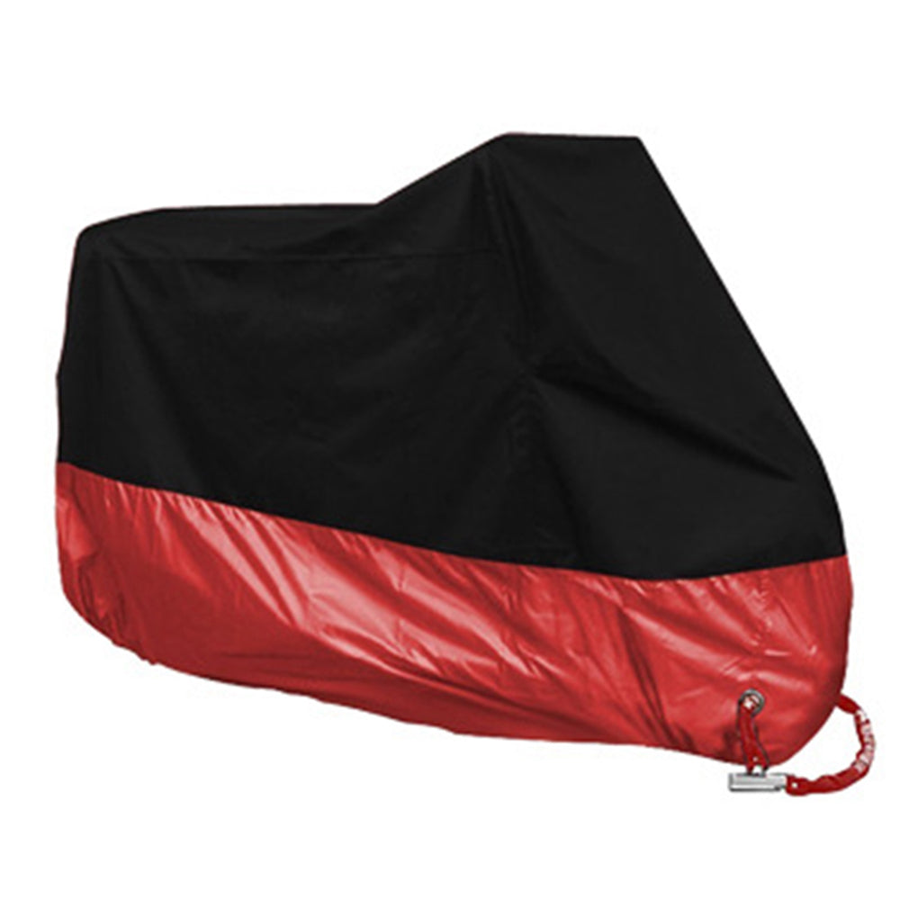 All-Season Waterproof Motorcycle Cover UV & Dustproof l-for-1801mm-2000mm red by HitMyNeed