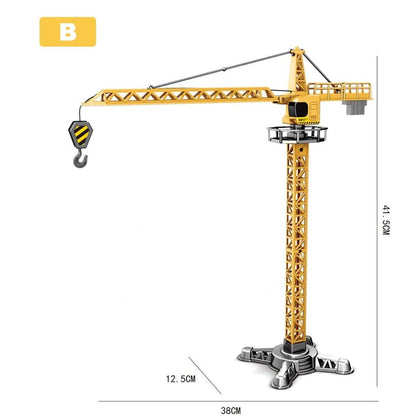 Alloy Diecast Tower Crane Construction Toy Model by HitMyNeed