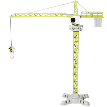 Alloy Diecast Tower Crane Construction Toy Model e-green-with-box by HitMyNeed