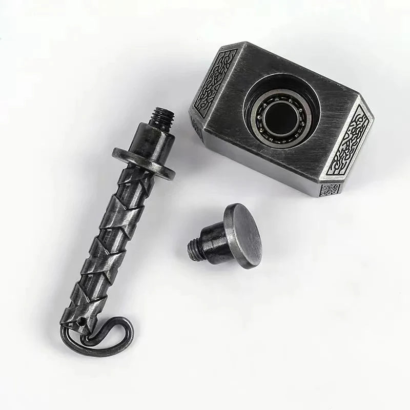 Alloy Hammer Fingertip Gyro Spinner for Adults by HitMyNeed
