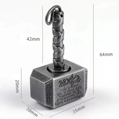 Alloy Hammer Fingertip Gyro Spinner for Adults by HitMyNeed