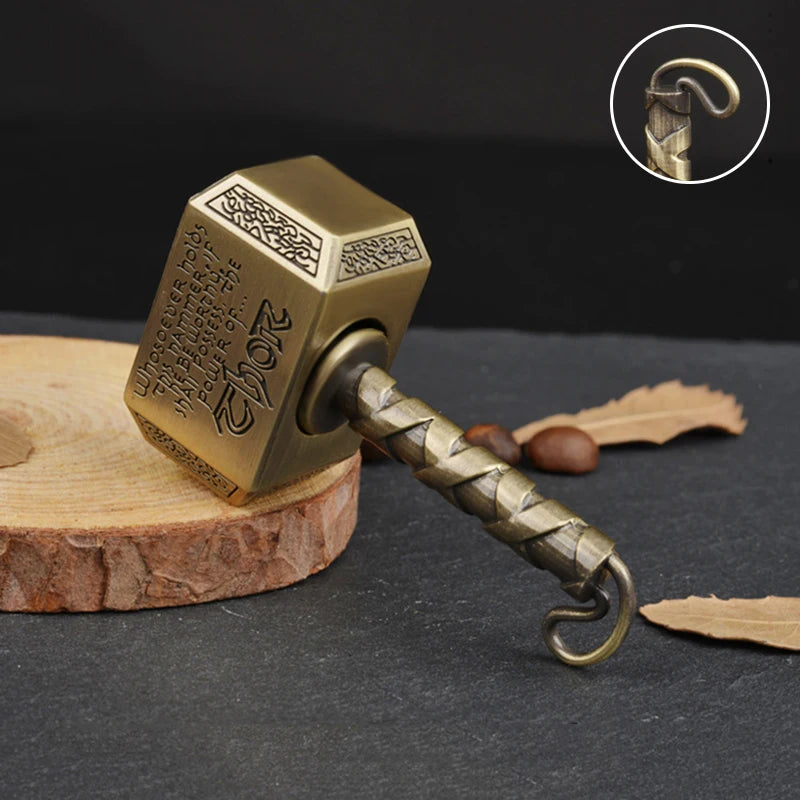 Alloy Hammer Fingertip Gyro Spinner for Adults style-a by HitMyNeed