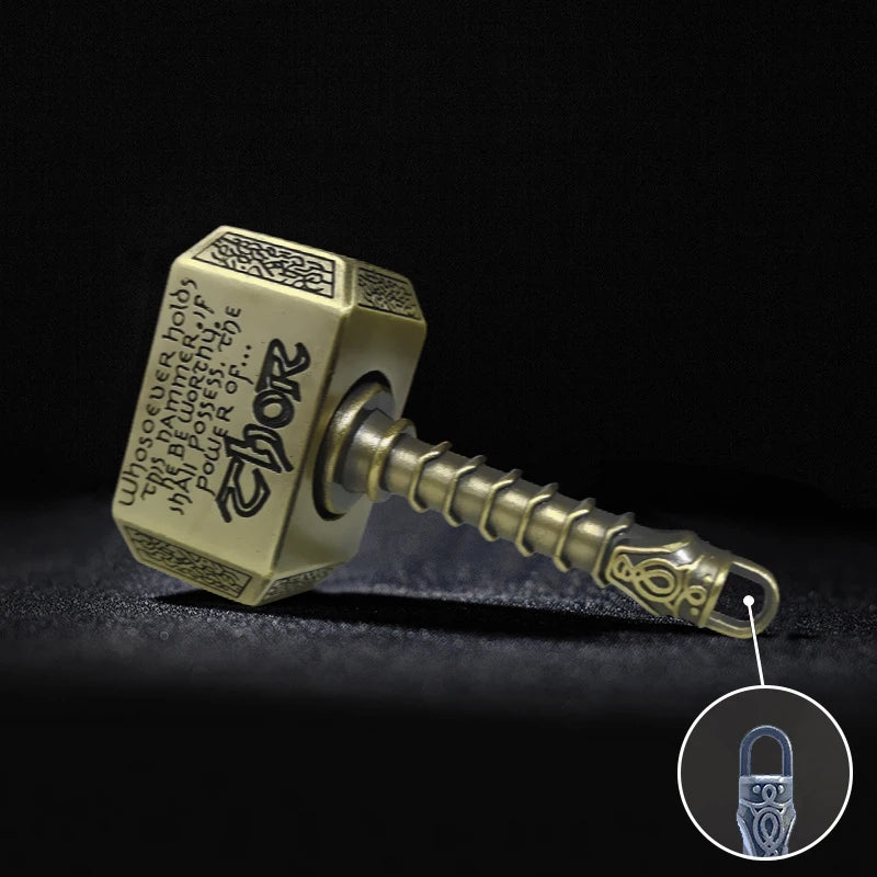 Alloy Hammer Fingertip Gyro Spinner for Adults style-i by HitMyNeed