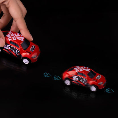 Alloy Metal Pull Back Toy Car Set for Kids (8 Pcs) by HitMyNeed