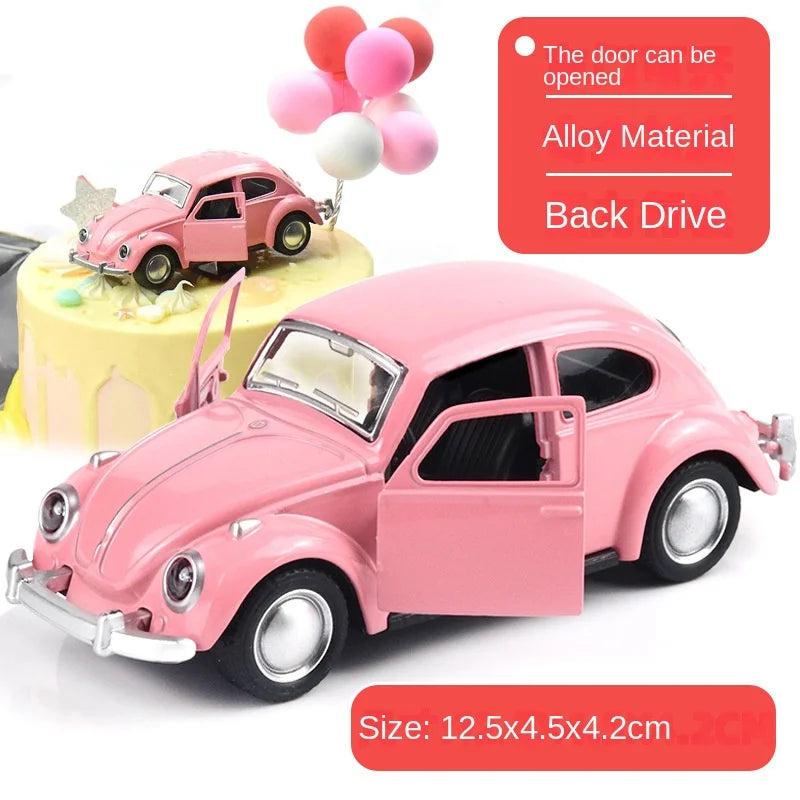 Alloy Vintage Beetle Toy Car with Opening Doors by HitMyNeed