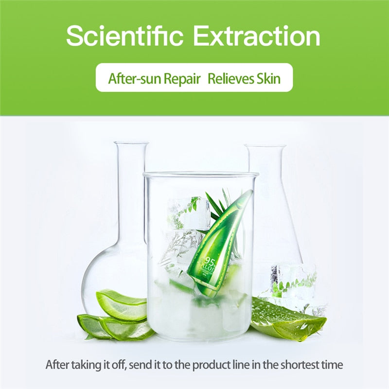 Aloe Vera Face Gel for Daily Skin Care 260ml by HitMyNeed