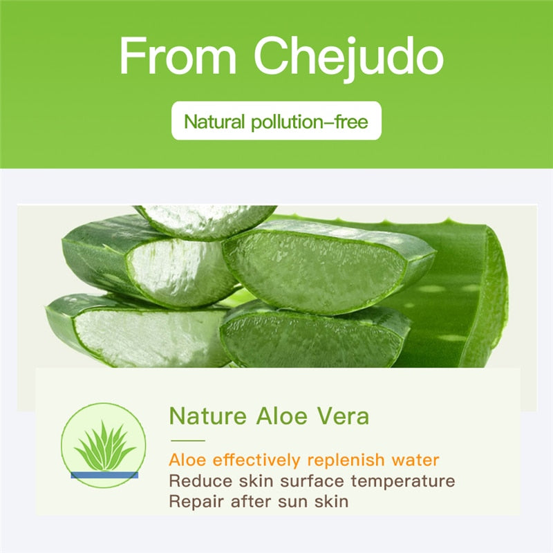 Aloe Vera Face Gel for Daily Skin Care 260ml by HitMyNeed