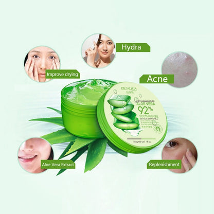 Aloe Vera Hydrating Facial Gel for Sensitive Skin 220g by HitMyNeed