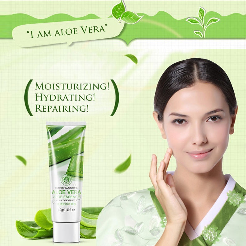 Aloe Vera Hydrating Gel with Hyaluronic Acid 40g by HitMyNeed