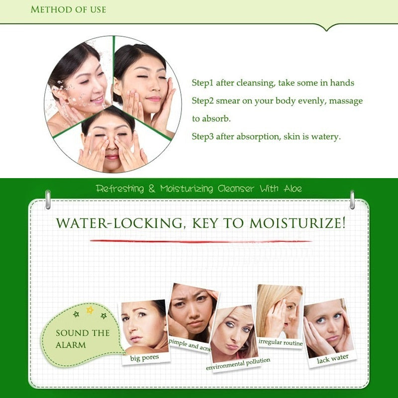 Aloe Vera Hydrating Gel with Hyaluronic Acid 40g by HitMyNeed