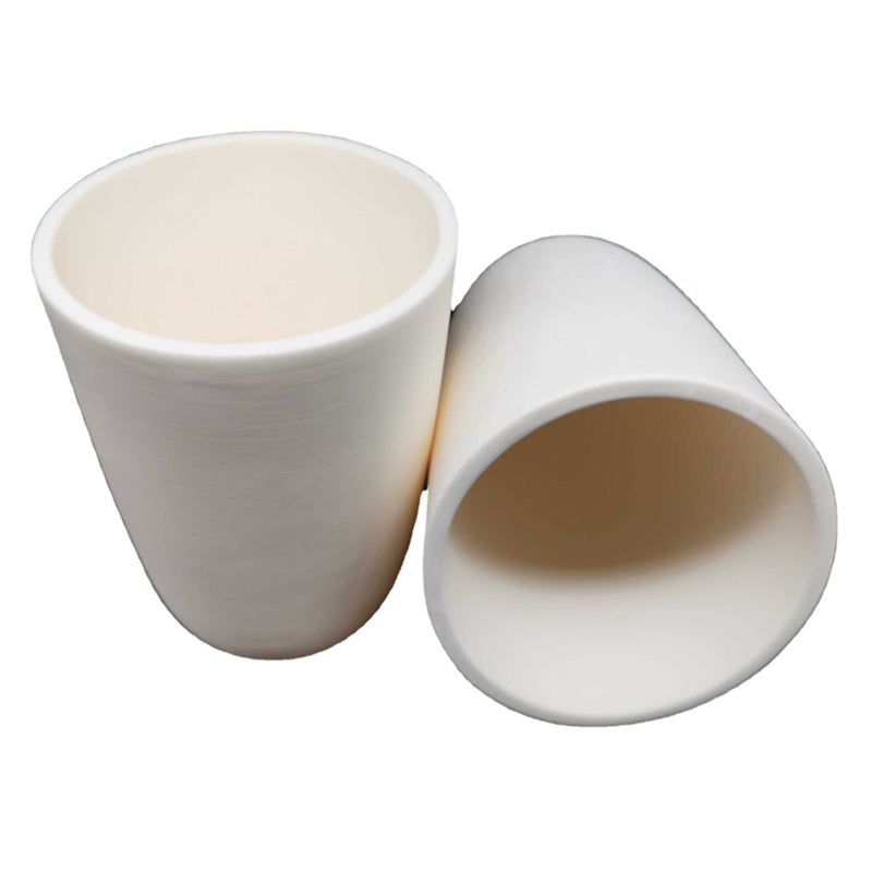 Alumina Ceramic Crucible Cup for Metal Melting 200ml by HitMyNeed