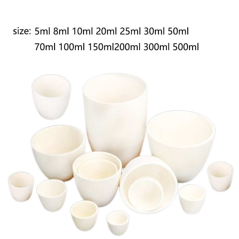 Alumina Ceramic Crucible Cup for Metal Melting 30ml by HitMyNeed