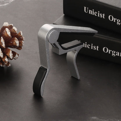 Aluminium Alloy Guitar Capo for Acoustic & Classical silver by HitMyNeed