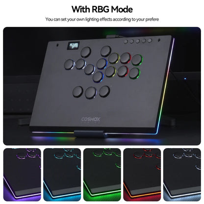 Aluminium Hitbox Leverless Arcade Controller M-Ultra by HitMyNeed