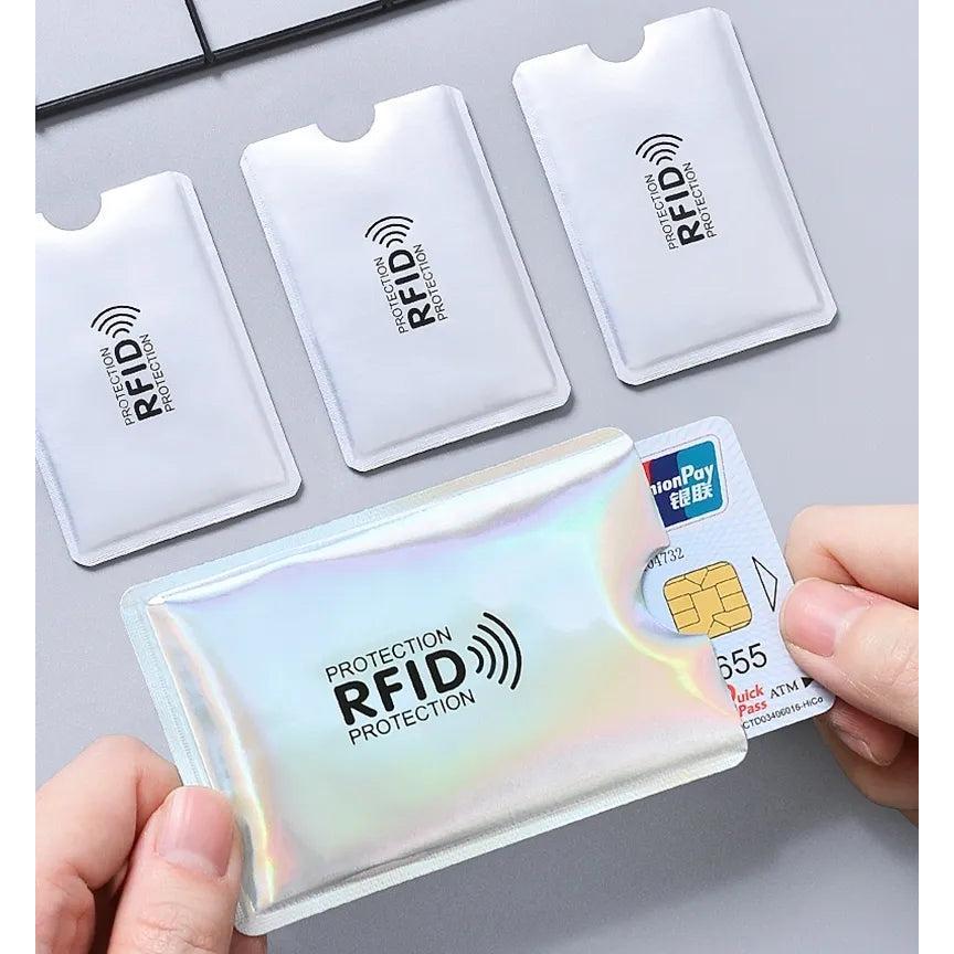 Aluminium RFID Blocking Metal Credit Card Holder 10pcs-green by HitMyNeed