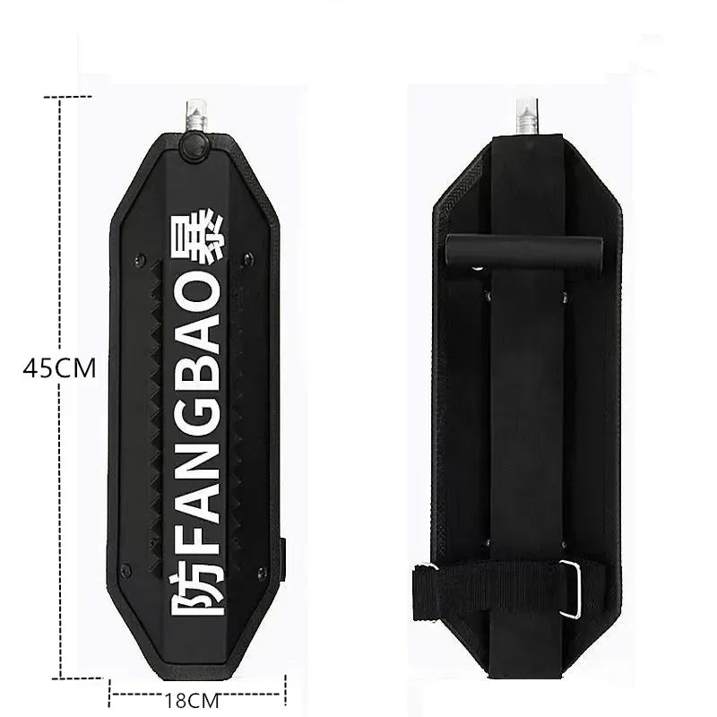 Aluminium Self Defense Shield for Patrol Training by HitMyNeed