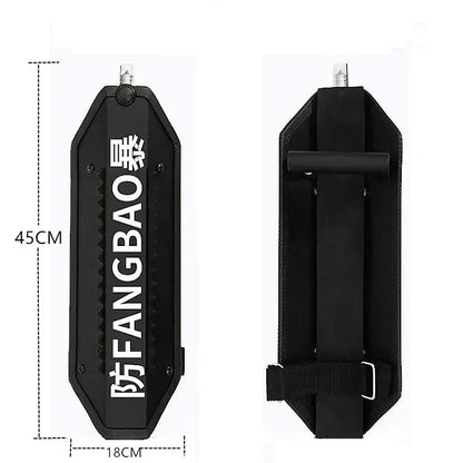 Aluminium Self Defense Shield for Patrol Training by HitMyNeed