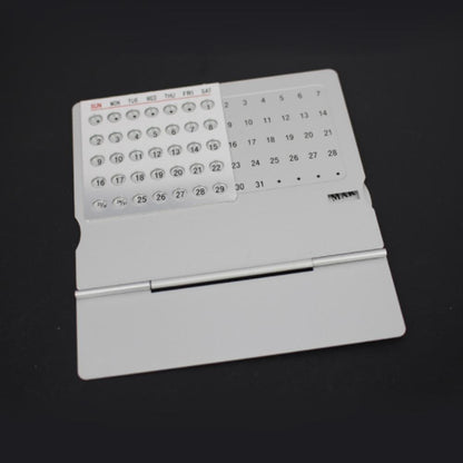 Aluminum 100-Year Perpetual Desk Calendar by HitMyNeed