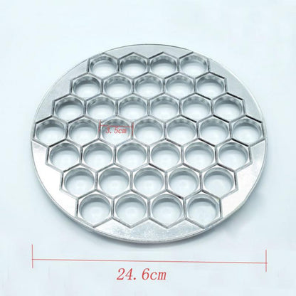Aluminum 37-Hole Pierogi & Dumpling Mould by HitMyNeed