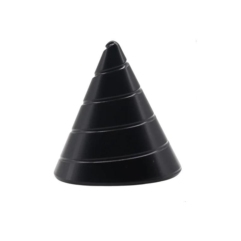 Aluminum Alloy Cone Desk Fidget Spinner Gyro 1-pcs-black by HitMyNeed