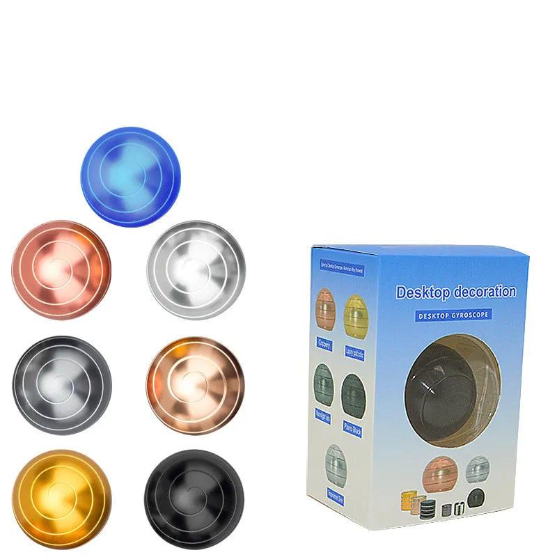 Aluminum Alloy Desktop Kinetic Spinner Toy by HitMyNeed