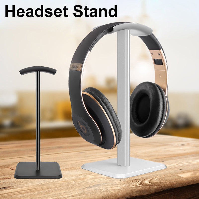 Aluminum Alloy Gaming Headset Stand with Cable-Safe Base by HitMyNeed