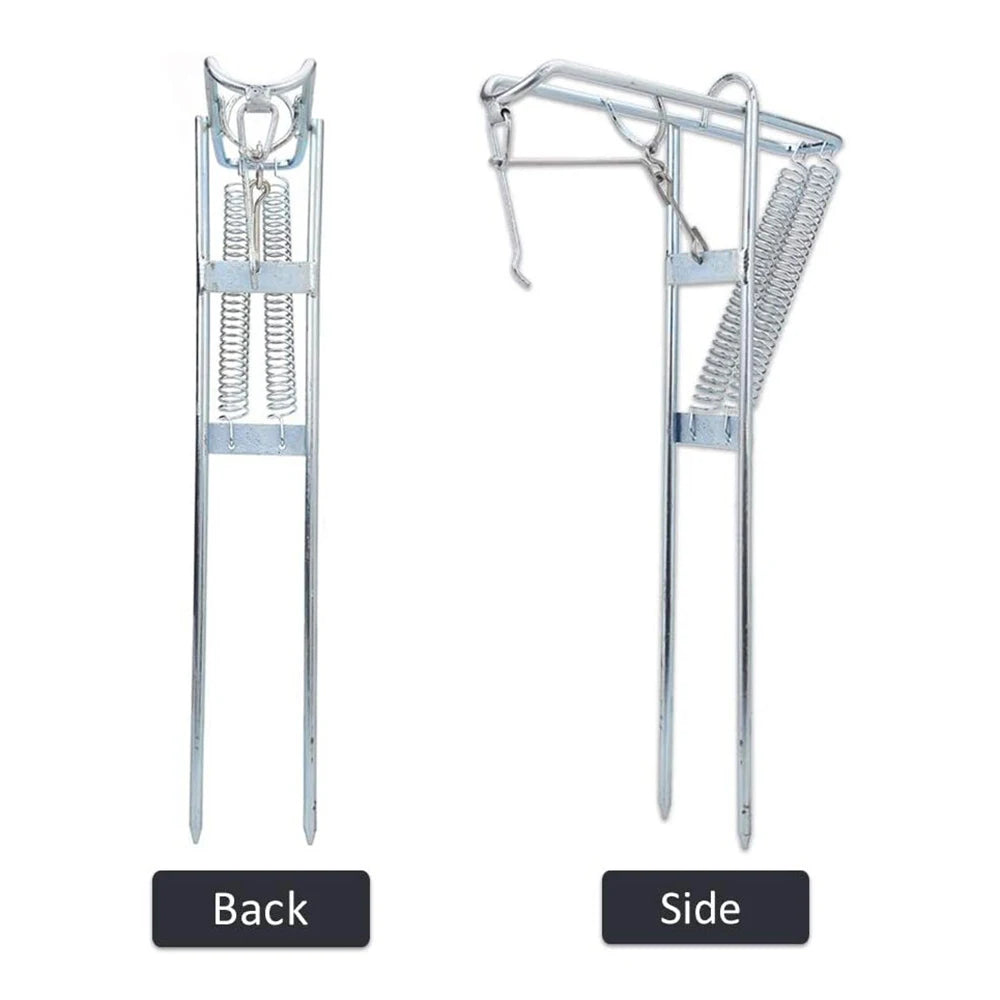 Aluminum Automatic Portable Fishing Rod Holder by HitMyNeed