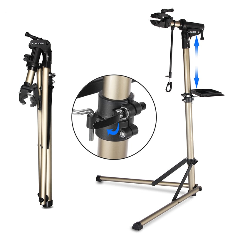 Aluminum Bicycle Repair Stand with 360° Clamp by HitMyNeed
