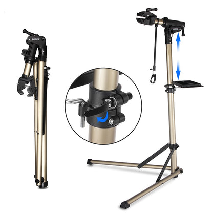 Aluminum Bicycle Repair Stand with 360° Clamp by HitMyNeed