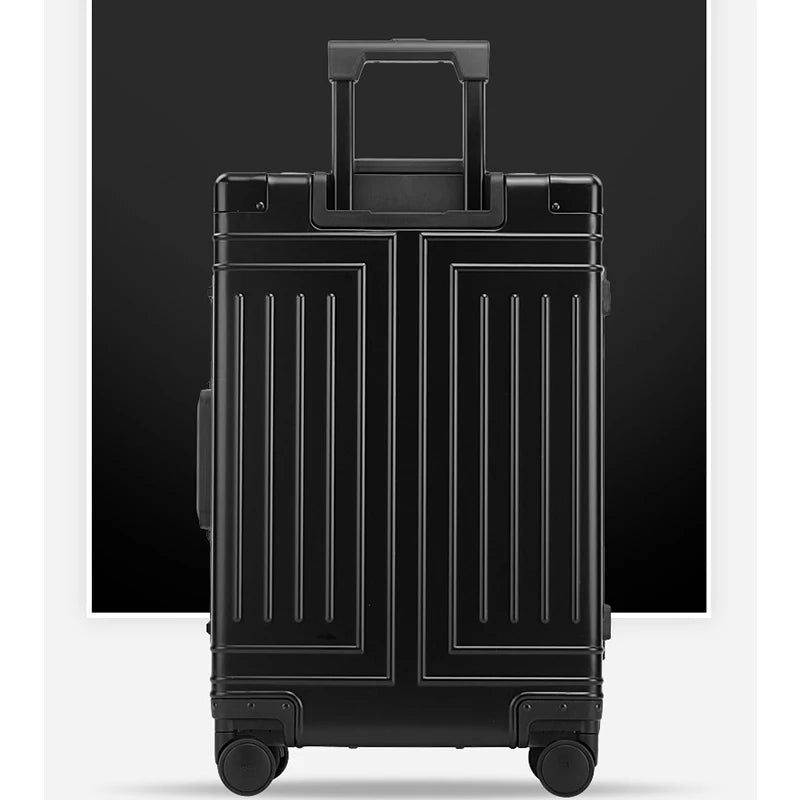 Aluminum Cabin & Check-In Trolley Suitcase with TSA Lock by HitMyNeed